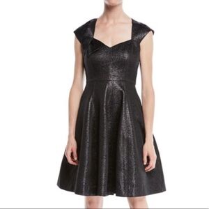 Halston Heritage Cocktail Black Dress Size 0